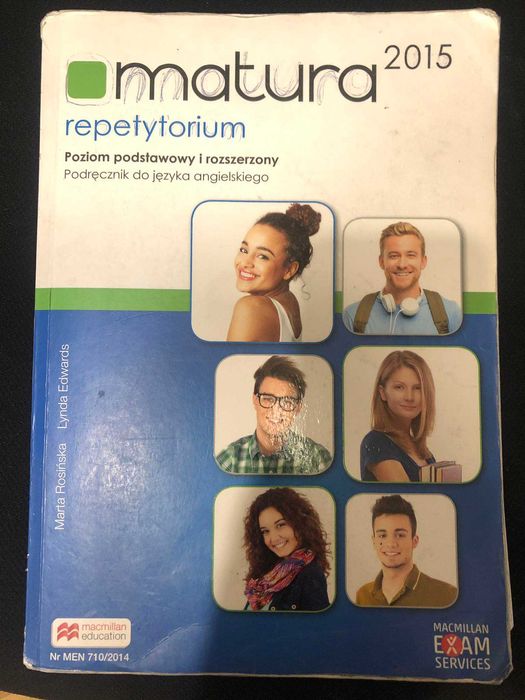 Angielska Matura 2015 repetytorium - podst. i rozszerzony. Macmillan