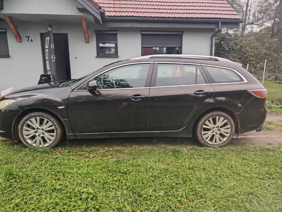 Mazda 6 GH 2.0 Diesel 2008- Kombi- Sprzedam jako uszkodzoną