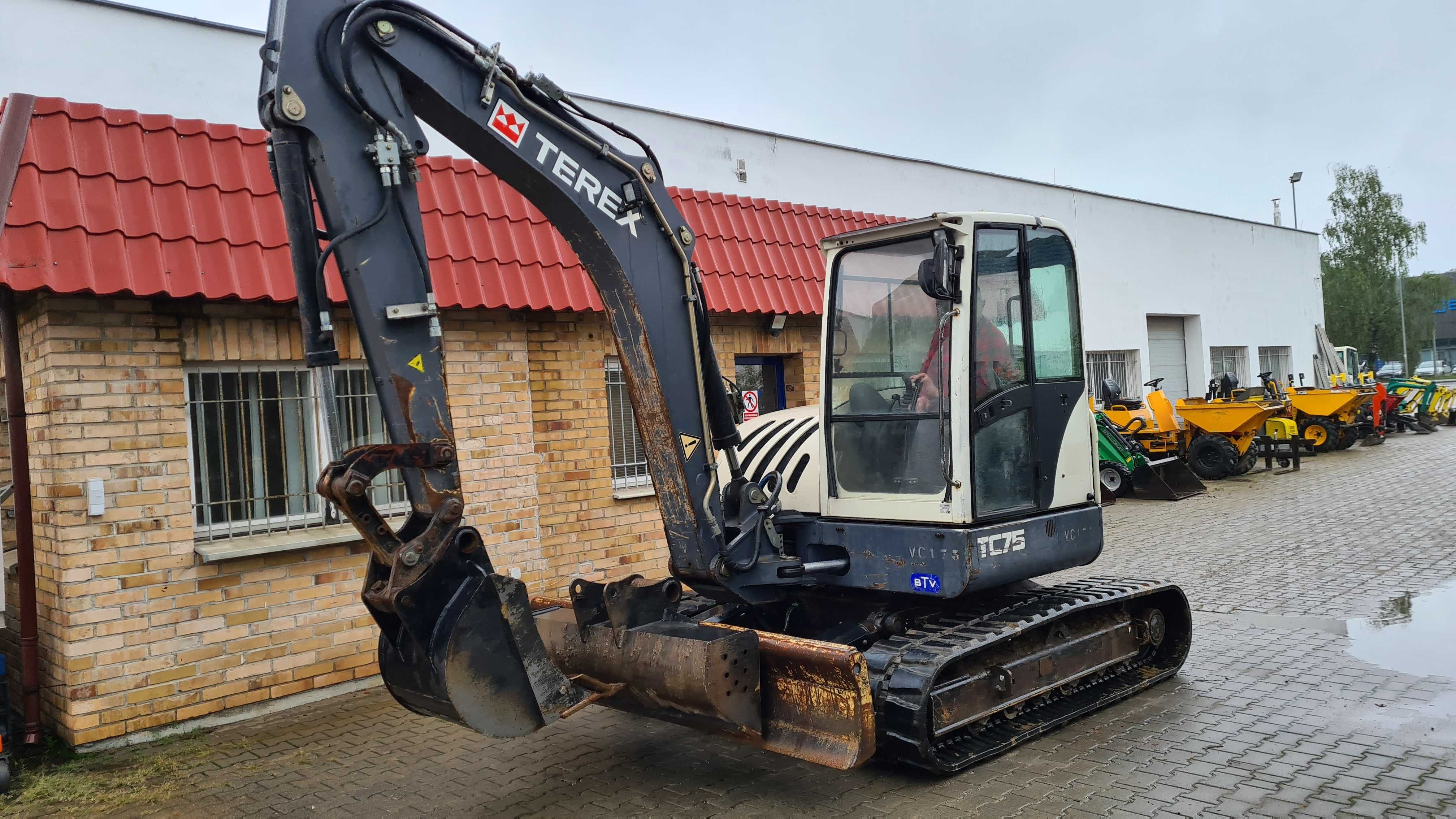 Wynajem Koparka 8-9 ton Yanmar Wacker Terex Wypożyczalnia