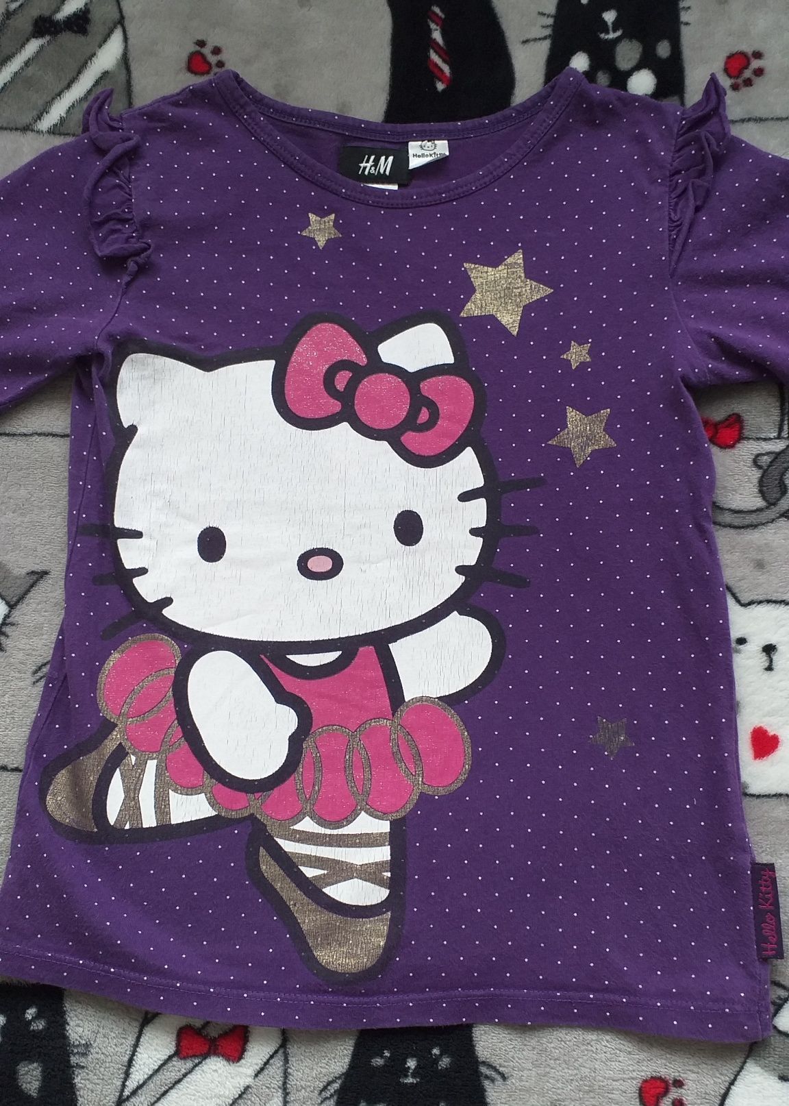 Bluzka Hello Kitty r. 122-128 H&M