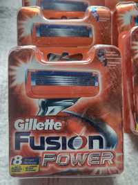 Wkłady do Gillette fusion power 2 opakowania po 8szt.