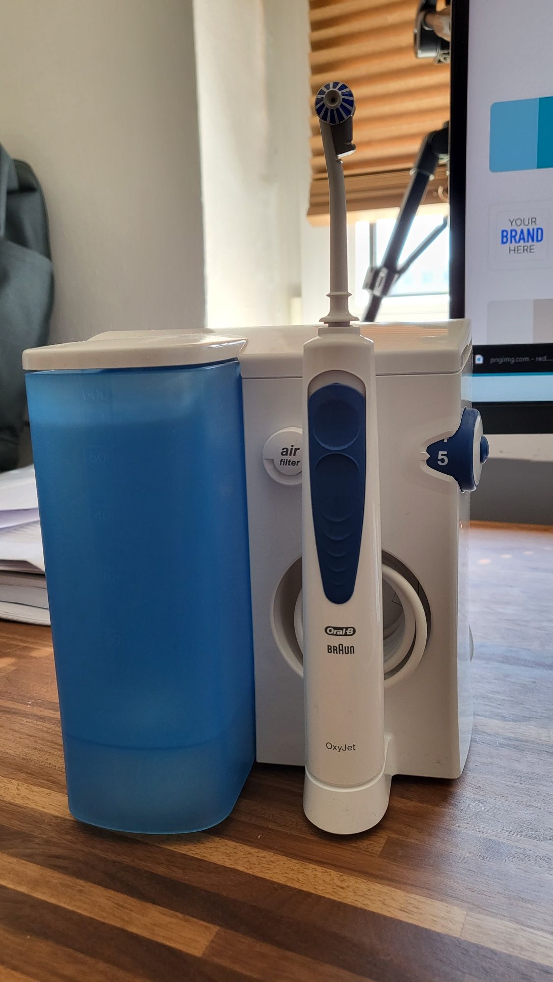 Irygator Oral-B Braun Oxyjet + nowe dysze