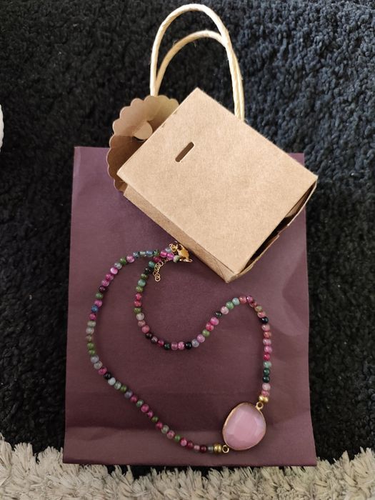 Colar multicolor