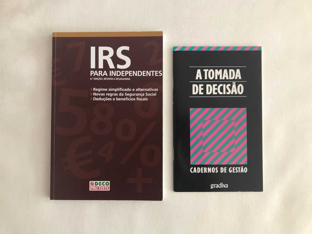 Livros deco proteste irs trabalhadores independentes gestão conselhos