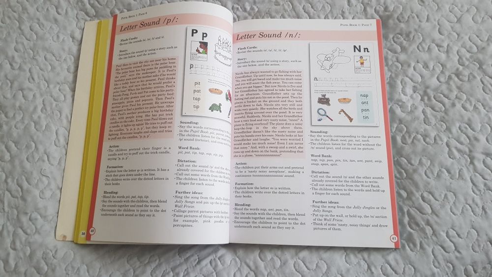 Jolly Phonics książka  nauczyciela.