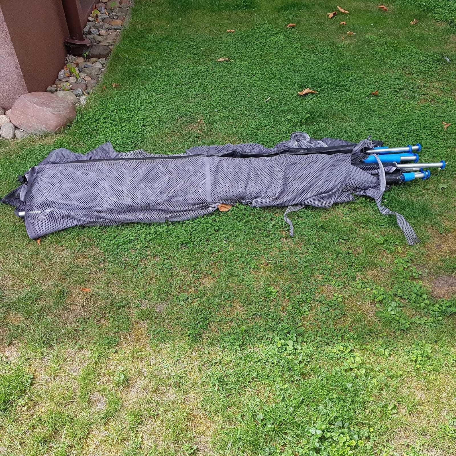 TRAMPOLINA Funfit DUŻA 374 CM z drabinką