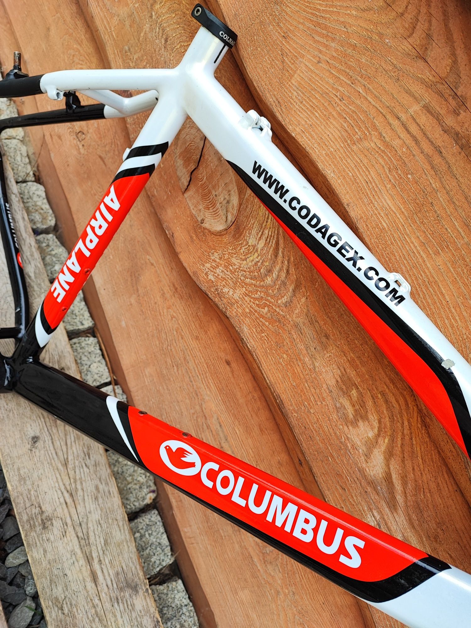 Rama rowerowa Columbus Airpalne 26 alu retro mtb