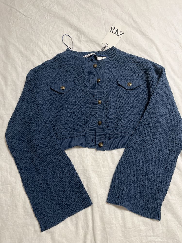 Krótki sweter Zara r.s