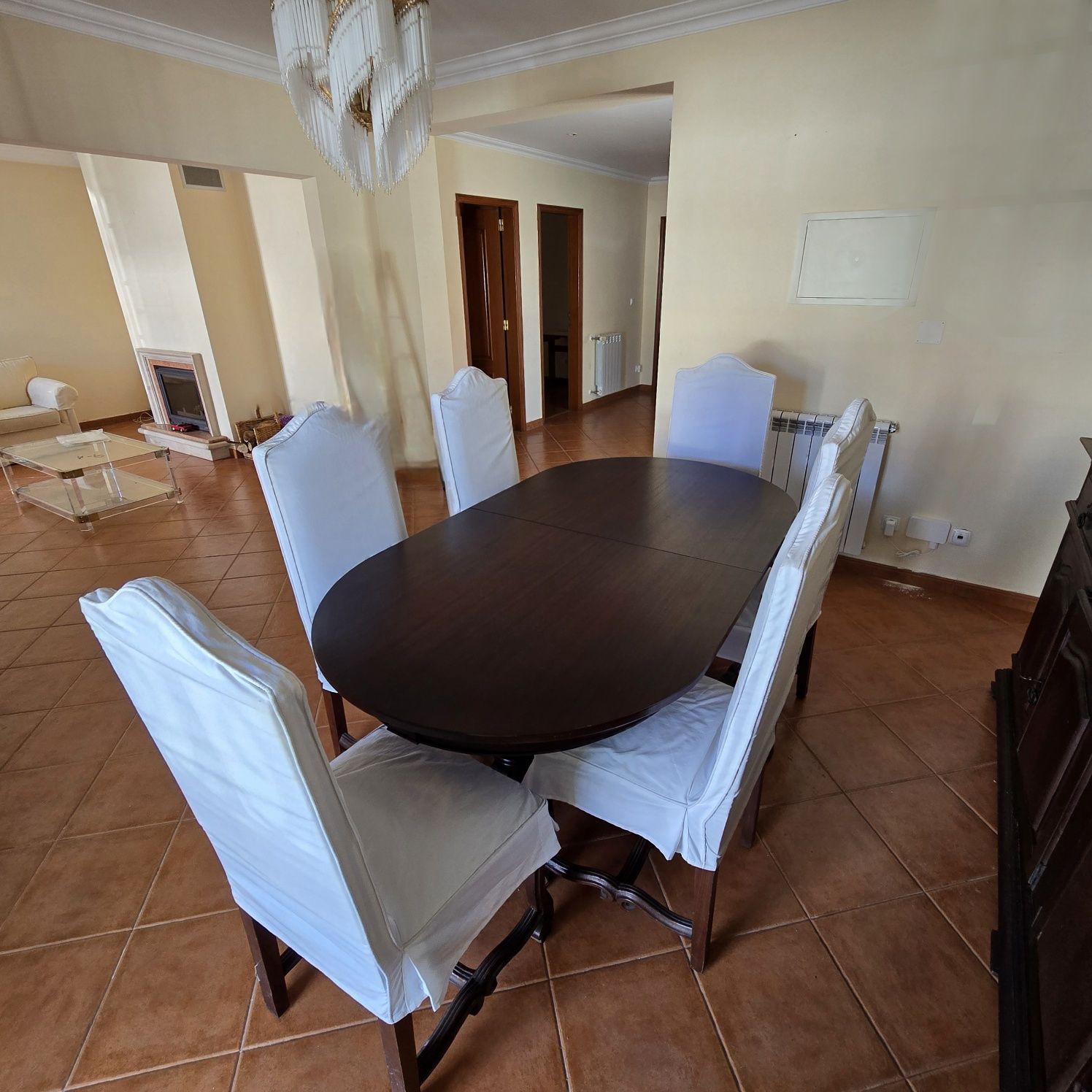 Mesa e cadeiras Pé de Galo