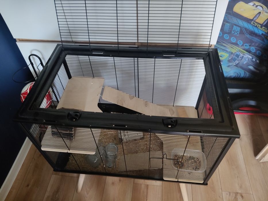 Klatka dla chomika pełne wyposażenie