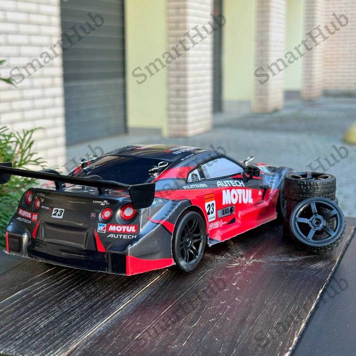 Дрифт машинка Nissan GT500 4WD на радиоуправлении 1:16 Красная