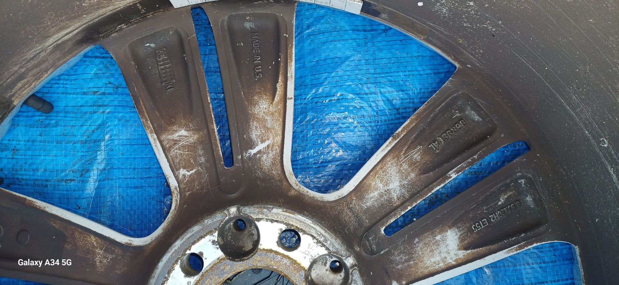 Koło felgi opony 20 cali zimowe mercedes ml164 ml A164