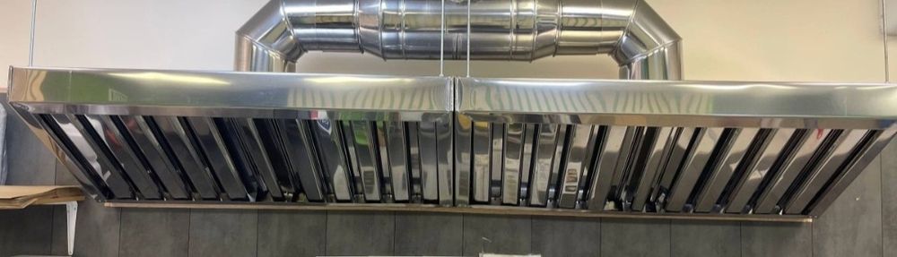 Вытяжной зонт пристенный нержавейка вытяжка  промышленная