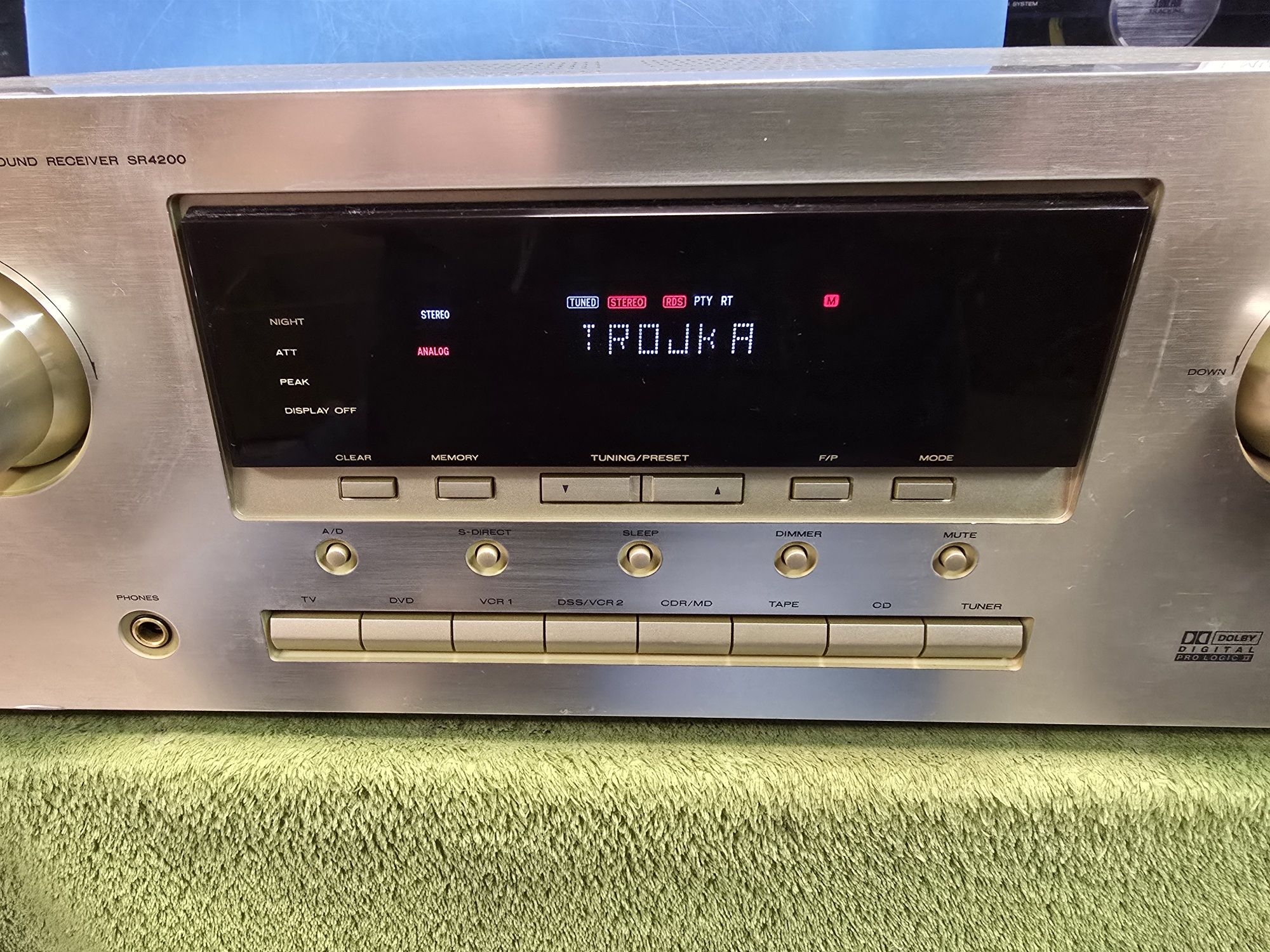 MARANTZ SR4200 amplituner kina domowego, szampański.