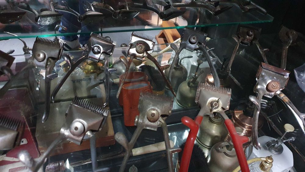 Maquinas manuais de barbeiro