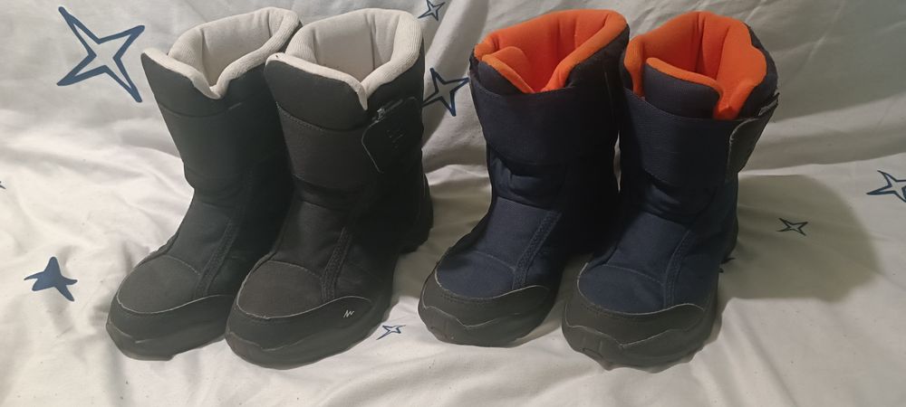 Зимние термосапожки Quechua waterproof сапоги 26 27 30 16 16,5 18см