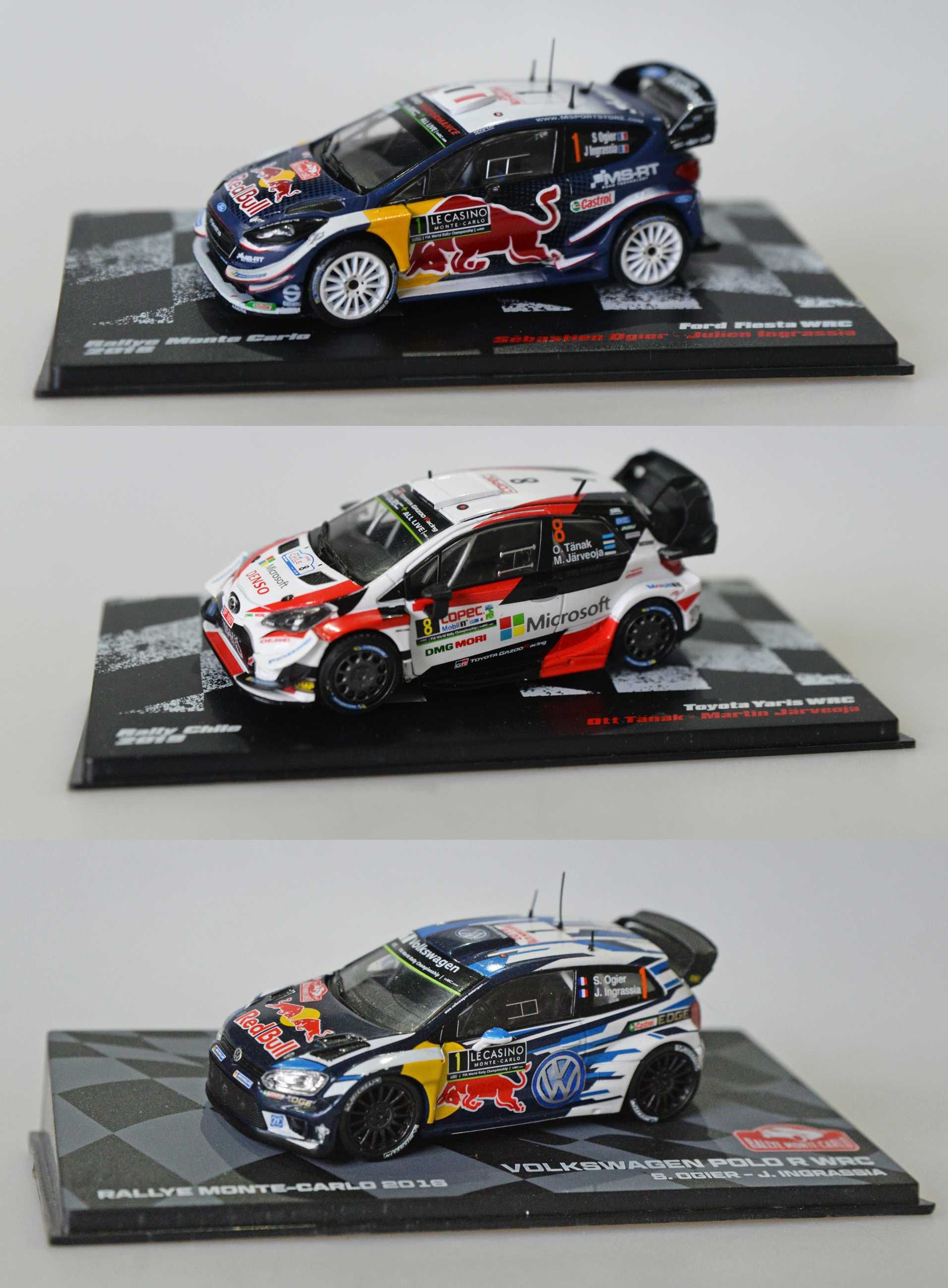 Kolekcja Rally Cars De Agostini 1:43 - 3 szt