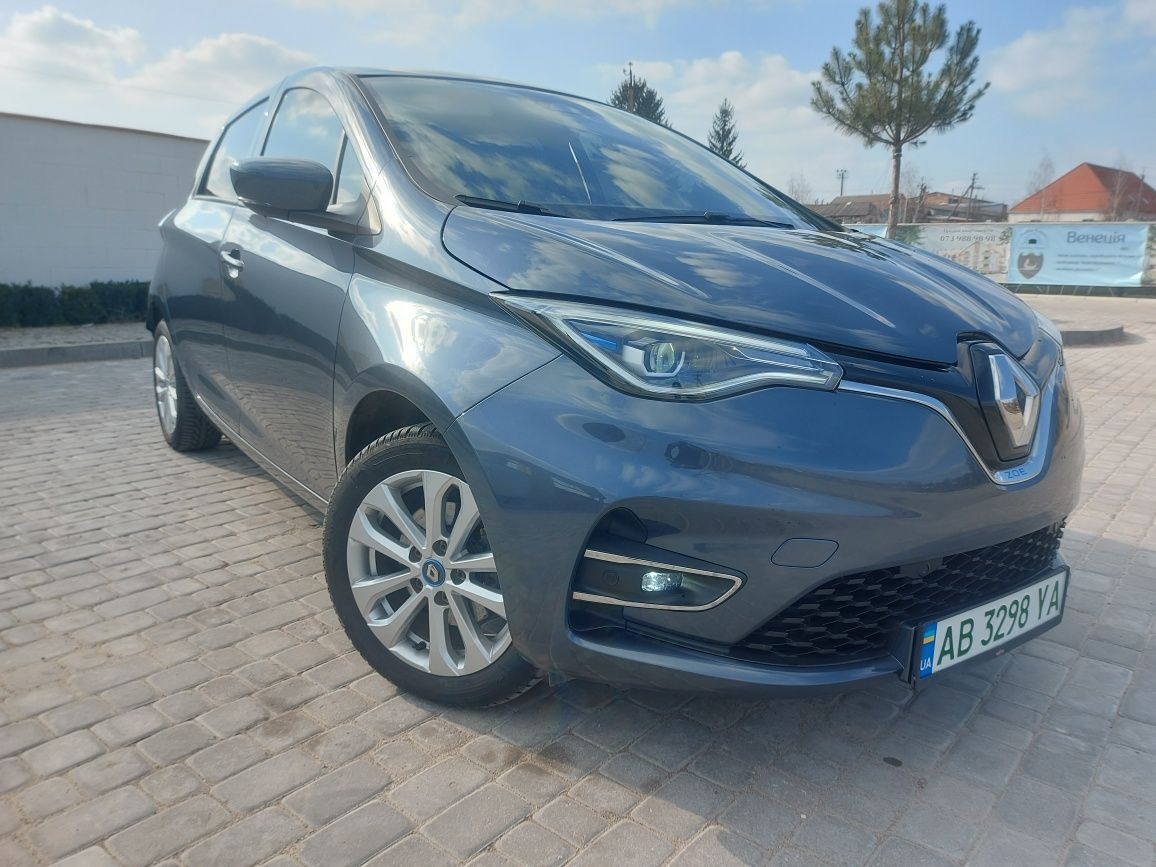 Renault zoe Рено Зое 2020р 52 kWh 110к.с.