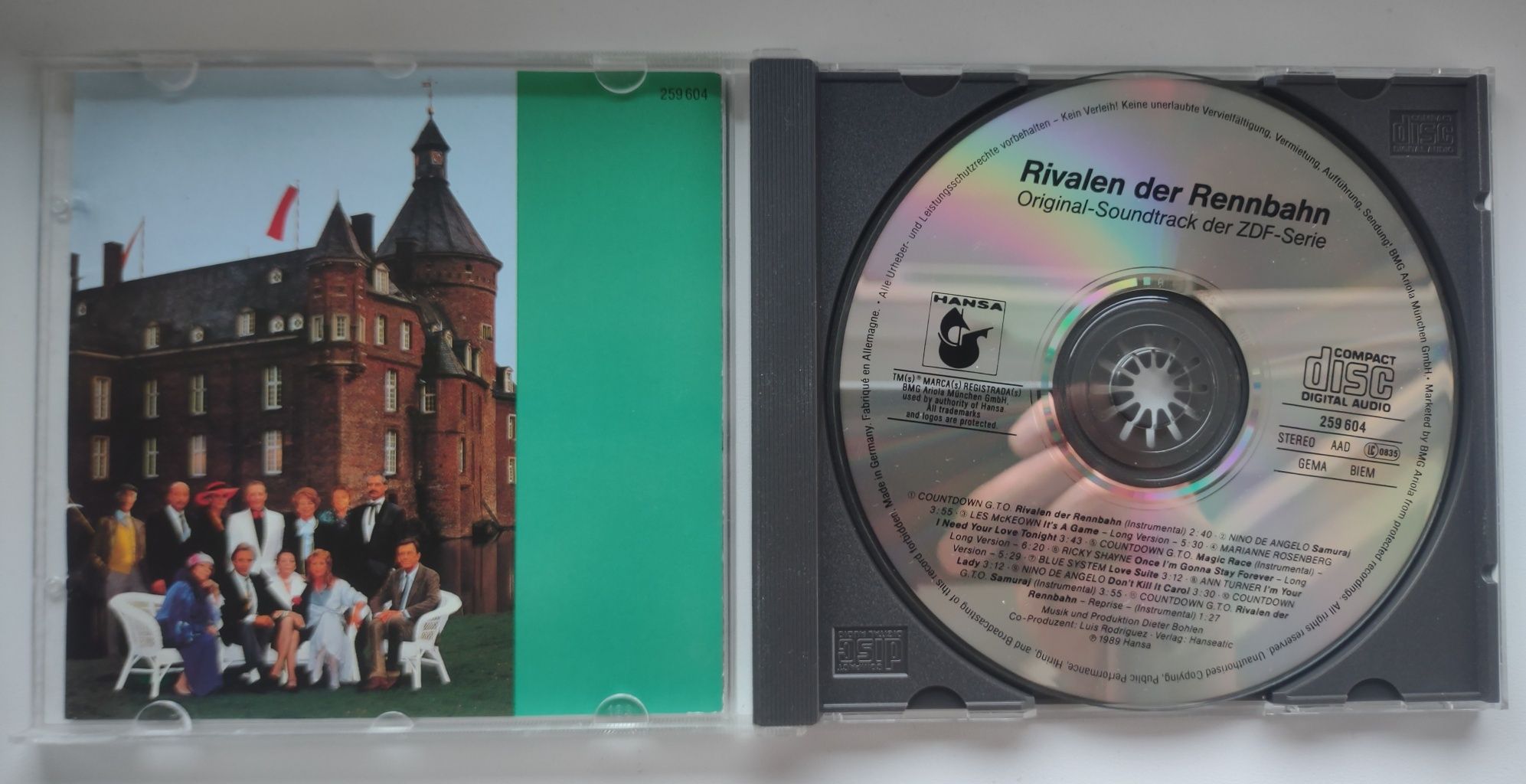 Dieter Bohlen Rivalen der Rennbahn płyta cd