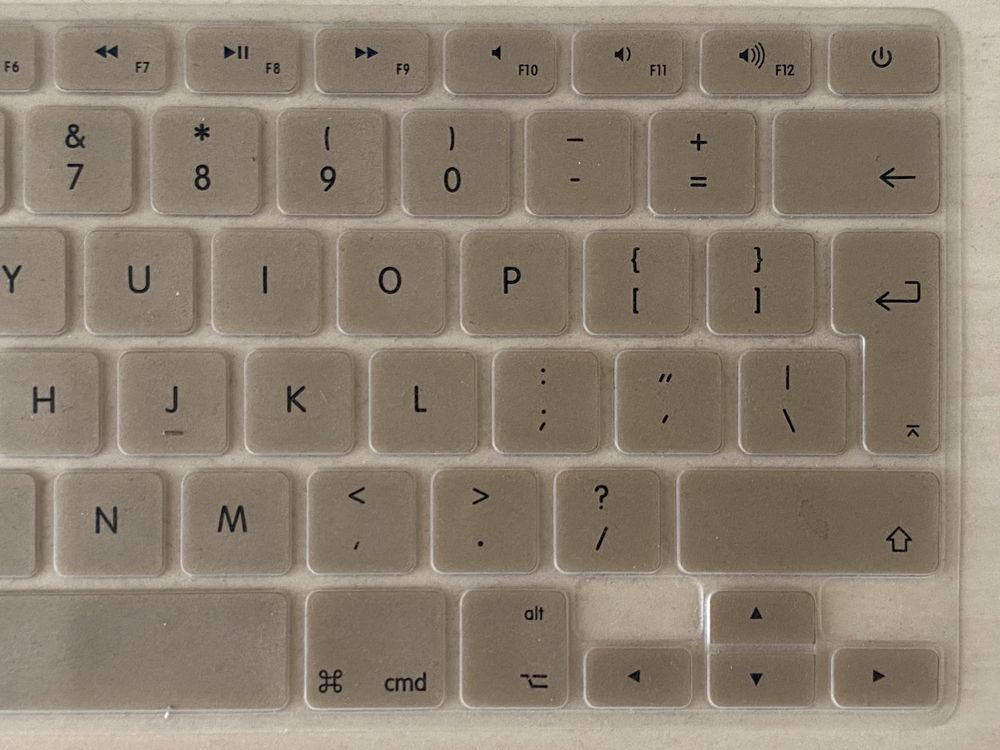Накладки на клавіатуру для MacBook Pro
