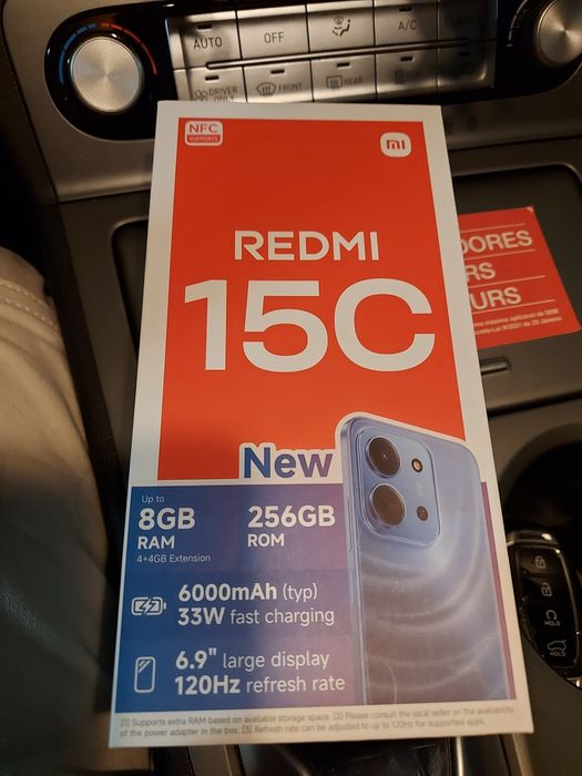 Redmi 15C 256GB NOVO