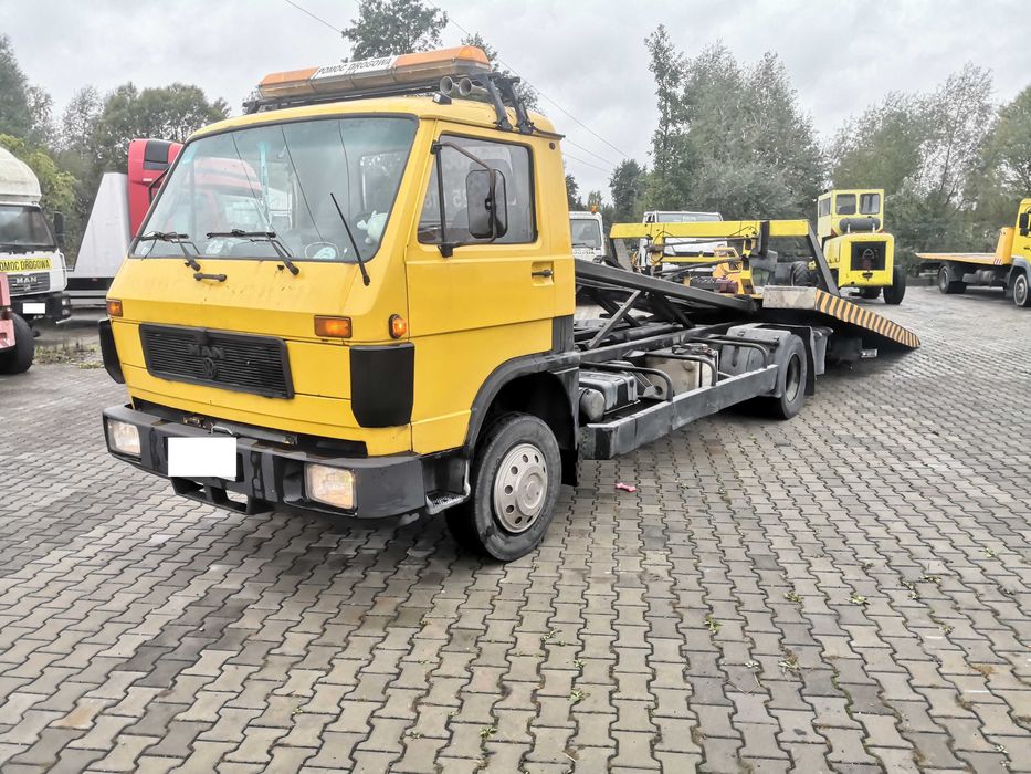 laweta man płyta hydr widły autolaweta pomoc drogowa