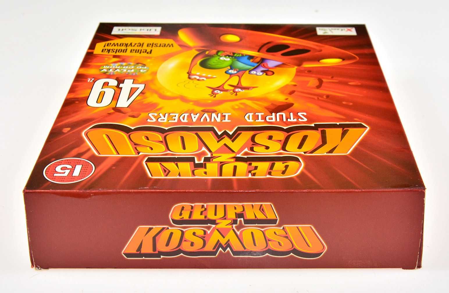 GŁUPKI Z KOSMOSU - duży big box, pierwsze wydanie PL, 4CD, Ubi Soft