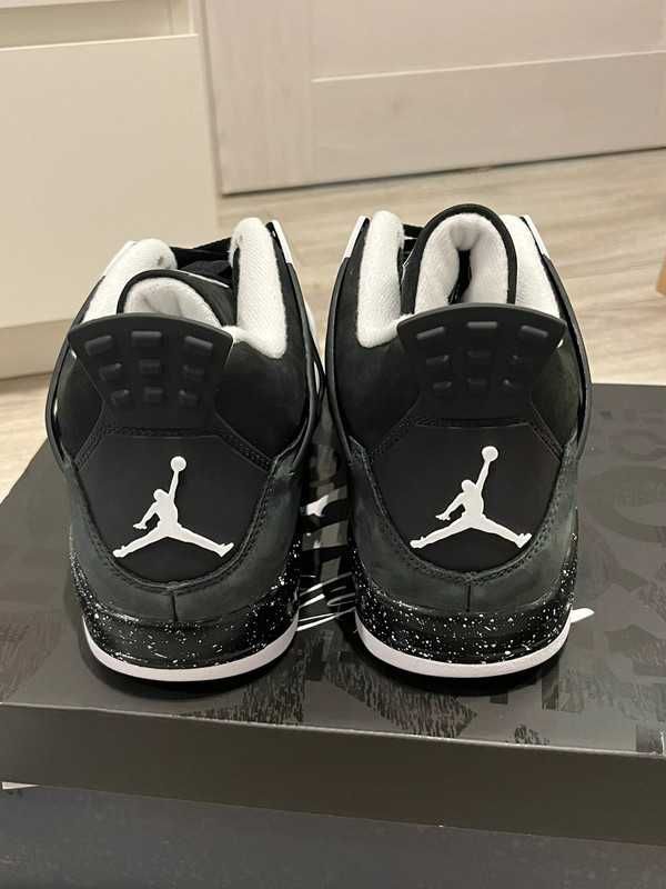 "Buty męskie Trampki" Nike Jordan 4 czarny FQ8138 r.44