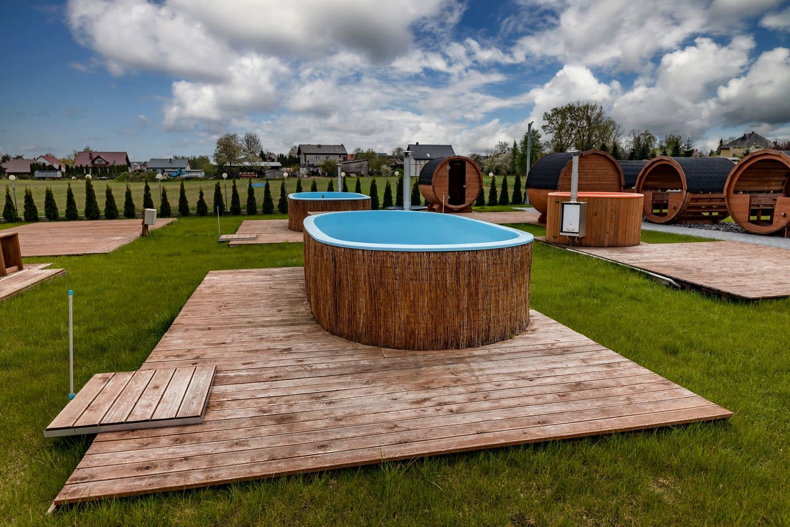Domki obok Energylandii-idealne na wyjazd z dziećmi-baseny,sauna,balia