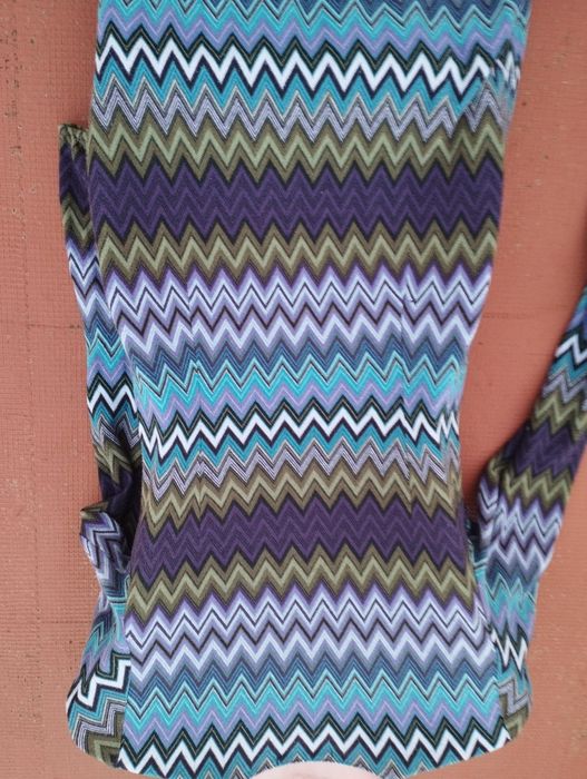 Vestido  colorido da marca Comma.