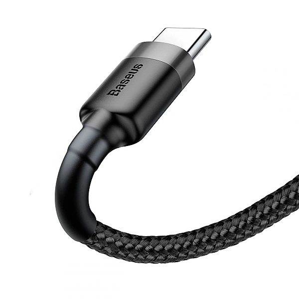 Szybki Kabel Usb/usb-c Quick Charge Mocny Przewód Do Telefonu 0,5m Bas