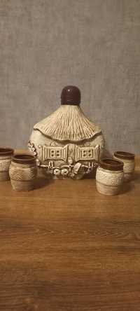 Набор керамический декоративный " Украинская  хата"