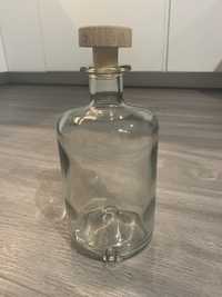 Butelka z korkiem szklana nalewka likier używana 0,5 l