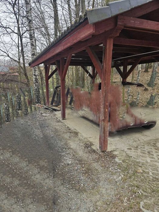 Wiata, altana, garaż 275x530 240 wys