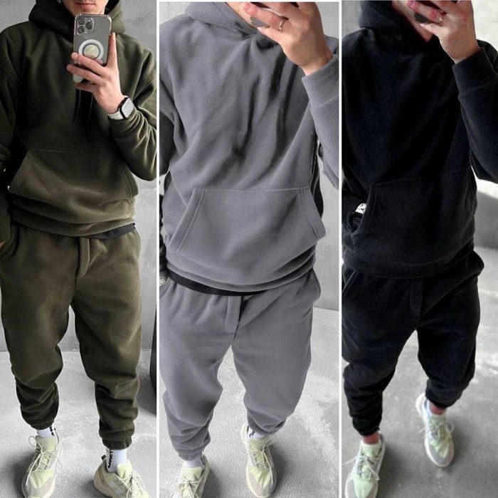 Теплий чоловічий спортивний костюм фліс | мужской костюм модель 809