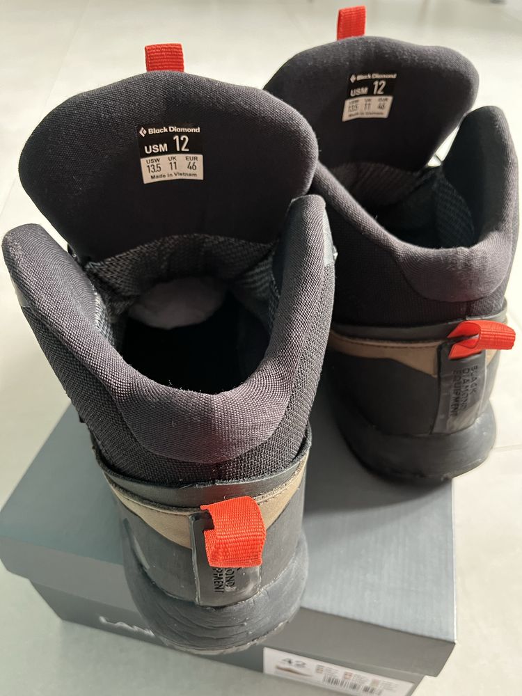 Buty podejściowe, trekkingowe Black Diamond Mission 46/44 Via Ferrata
