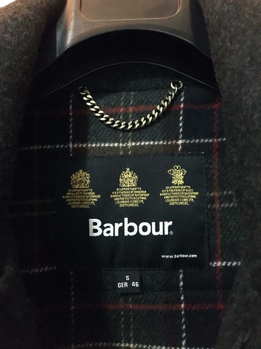 Casaco "Barbour" em feltro