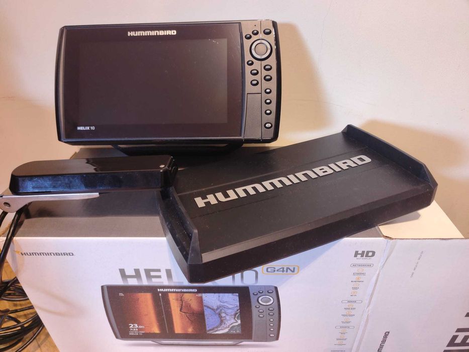 Echosonda wędkarska Humminbird Helix 10 MEGA SI+ G4N Na gwarancji