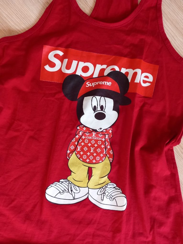 Louis vuitton supreme bokserka damska M