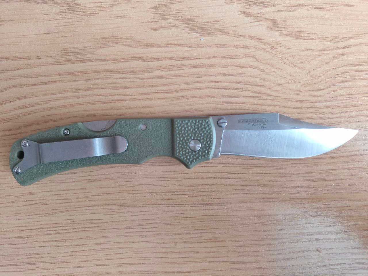 Брелок EDC складень Cold Steel Double Safe Hunter OD Green CS-23JC