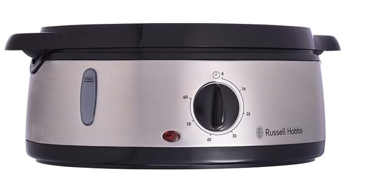 Russell Hobbs parowar, 3 pojemniki do gotowania na parze pojemność 9l
