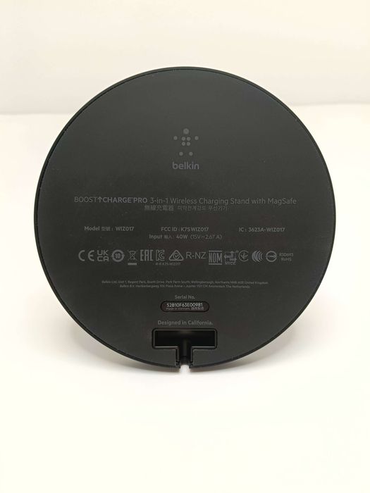 Ładowarka indukcyjna do MagSafe Belkin do Apple Watch, AirPods,  Qi2