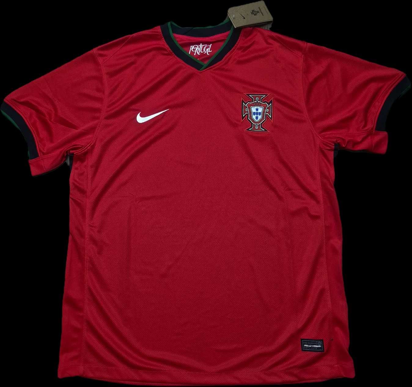 Nowa piłkarska koszulka reprezentacji PORTUGALIA CR7 RONALDO NIKE