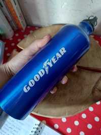 Bidon termiczny termos aluminiowy z uchwytem Goodyear 800 ml