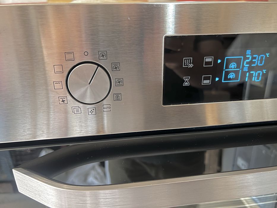 Духовка нерж Samsung DualCook подвійне приготування (Малайзія)