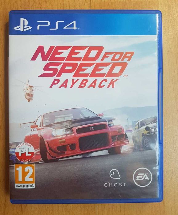 Need For Speed Payback na PlayStation 4 PS4 wersja PL