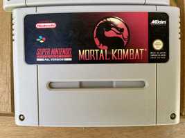 Gra Mortal Kombat Snes oryginał