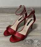 Venezia piękne skórzane sandały, szpilki, Linia premium, size 38