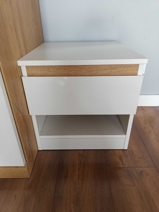 Szafka nocna biała