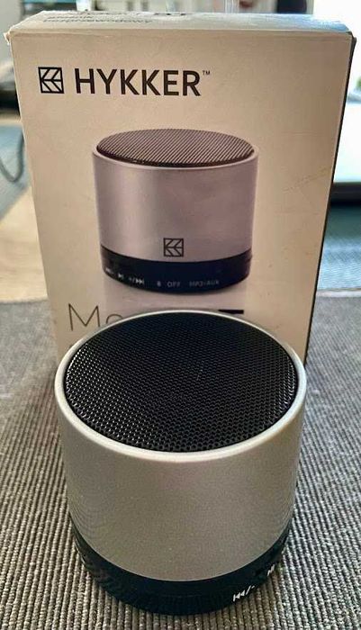 Głośnik bezprzewodowy Bluetooth HYKKER Mood BT, 100% sprawny, stan bdb